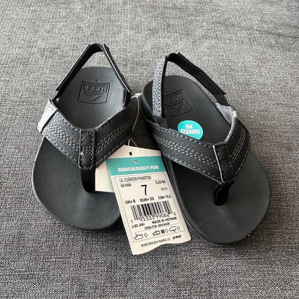 Reef Black Flipflops
